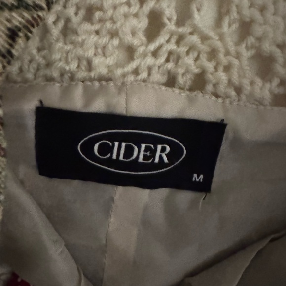 Cider Secret Garden Tie Front Top Size Medium - Picture 5 of 6